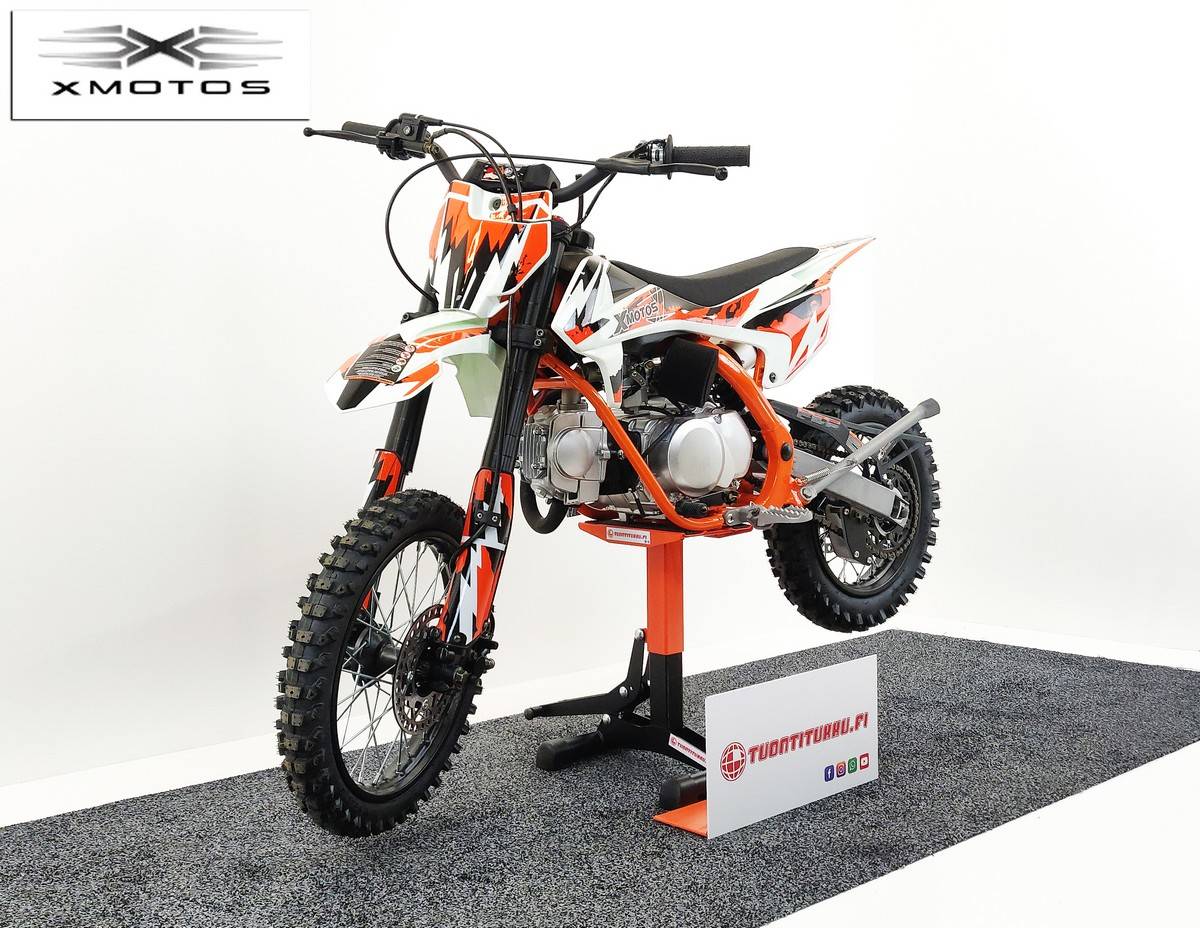 XMOTO MOTOCROSS PYÖRÄ 125CC VIDEO! UUTUUS 2019! Xmoto crossipyörä