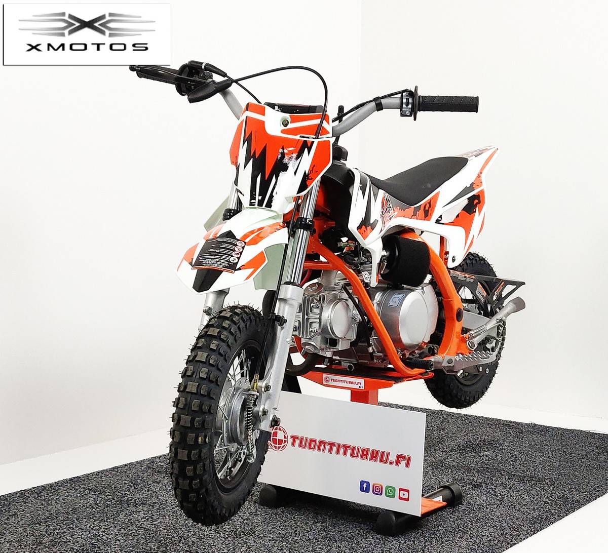 XMOTO 70CC LASTEN MOTOCROSS 10" VIDEO! Junioreiden suosikki xmoto