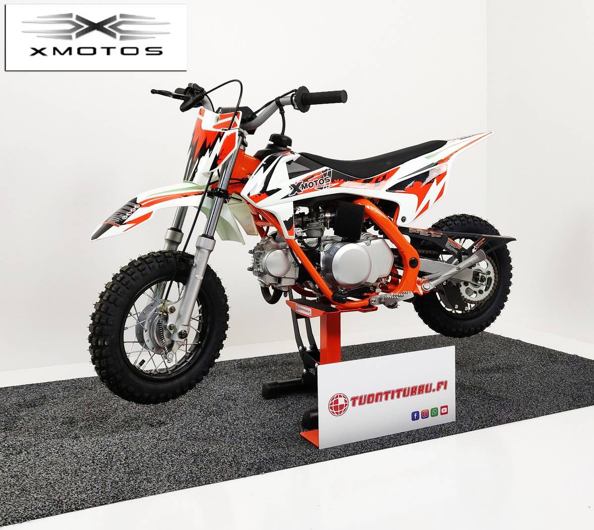 XMOTO 70CC LASTEN MOTOCROSS 10" VIDEO! Junioreiden suosikki xmoto
