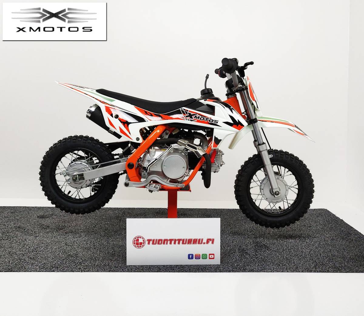 XMOTO 70CC LASTEN MOTOCROSS 10" VIDEO! Junioreiden suosikki xmoto