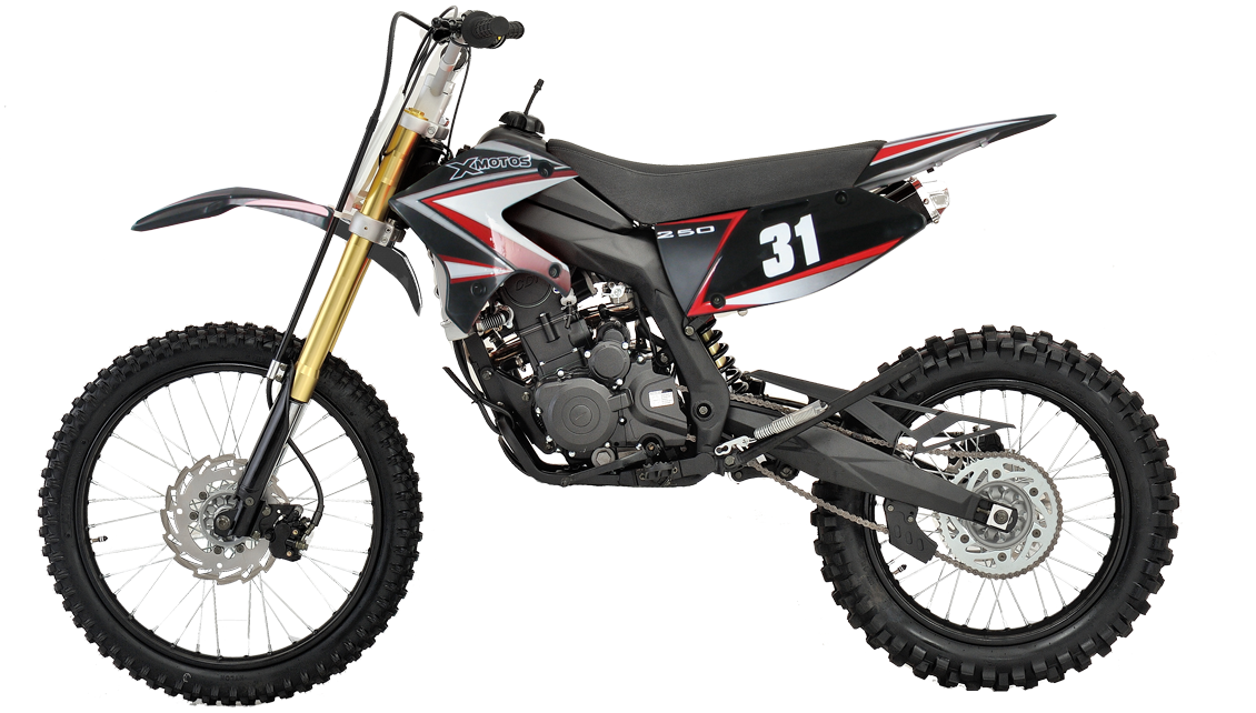 XMOTO CROSSI 250cc XMOTO XB31 Laadukas 250cc crossipyörä! 16" / 19