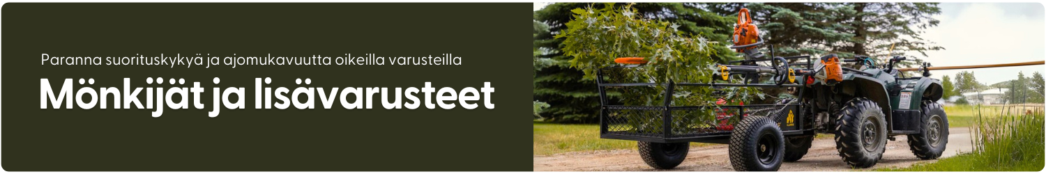 Mönkijät ja lisävarusteet tietokone