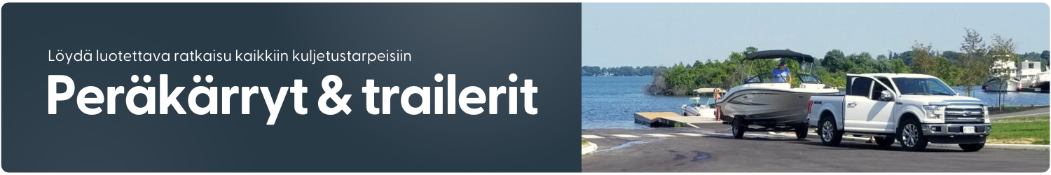 Peräkärryt & venetrailerit banneri