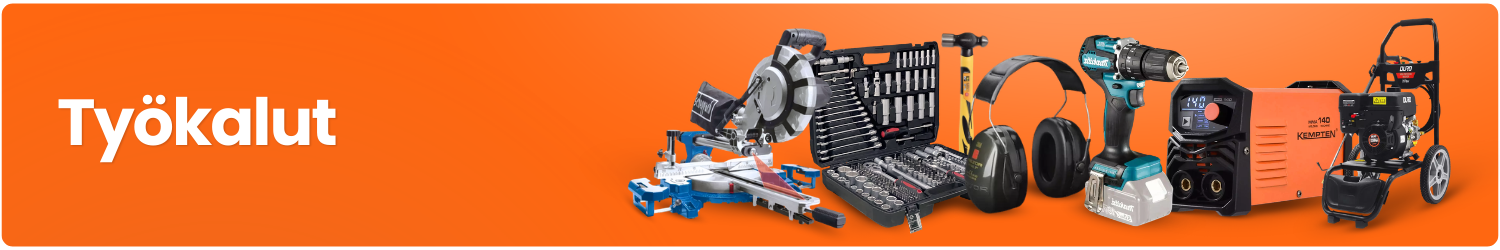 Työkalut – verkkokauppa banner