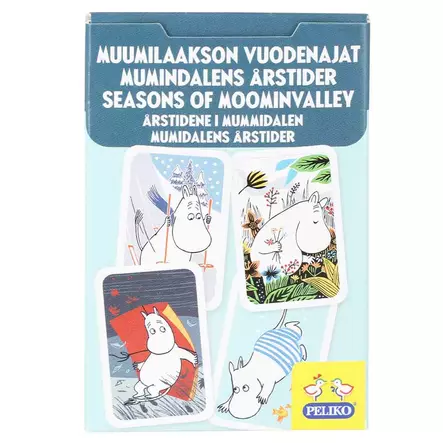 Lasten korttipeli muumilaakson vuodenajat - Pulmapelit ja lautapelit - 6416550855290 - 1