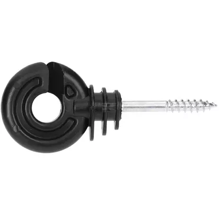 Rengaseristin, musta, ruuvin pituus 40 mm - Traktorin sokat ja kiinnitystapit - 8716106850020 - 2