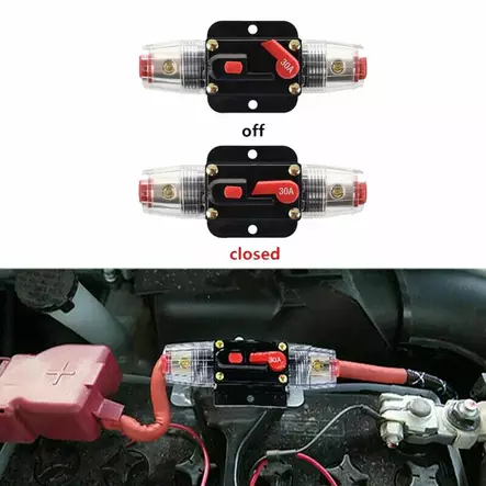 ANL Automaatti sulakepesä 100A - Autohifi johtosarjat ja sulaketarvikkeet - 6438471007510 - 2