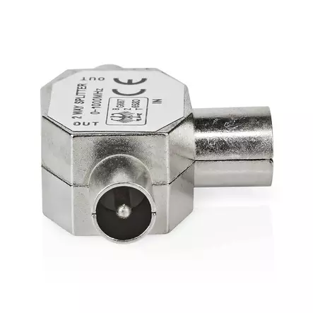 Nedis koaksaalikaapelin t liitin - HDMI-, USB- ja datakaapelit - 5412810289530 - 2