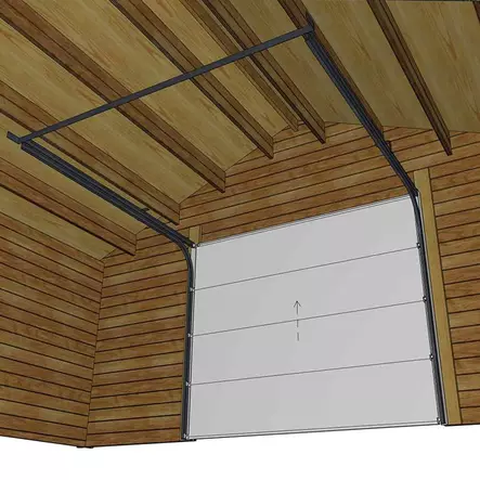 Autotalli nosto ovella - Autotallit ja pressutallit - 6424110251260 - 2