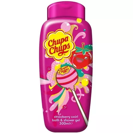 Chupa chups suihkusaippua mansikka - Suihkusaippuat - 5013692273060 - 1