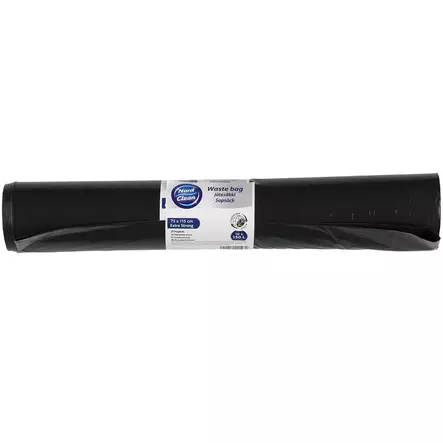 Jätesäkki musta vahva 150 l 10 kpl - Jätesäkit ja jätepussit - 6410412221230 - 1