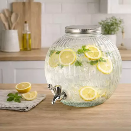 Juoma astia hanalla 5,5 l limonadin tarjoiluun - Lasikannut ja lasiastiat - 8720573907330 - 2