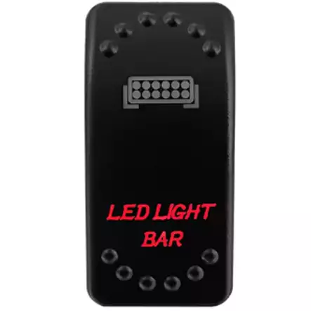 Kytkin rocker led 12 24v pun 5pin led valopaneelille - Auton katkaisimet - 6438471349900 - 2