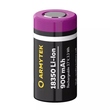 ladattava akkuparisto 900mAh armytek - Ladattavat paristot ja akut - 18350900 - 1
