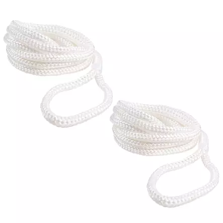Lepuuttajan köysi Qvarken 8mm 2m valkoinen - Veneen kiinnitysköydet ja kettingit - 6438235215410 - 1