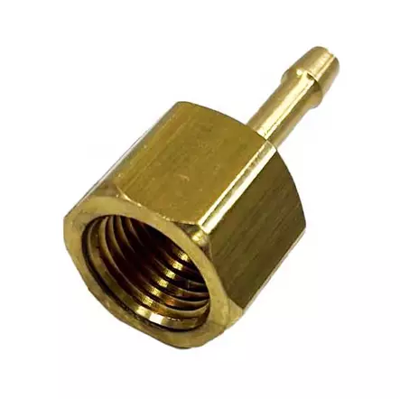 Letkuliitin kiinteä SK 3/8" x 25mm - Messinki putkiliittimet, nipat ja tulpat - 17140102500 - 1