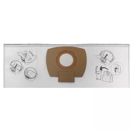 Makita imurin pussit 10l 5kpl - Teollisuusimurit - 088381703550 - 1