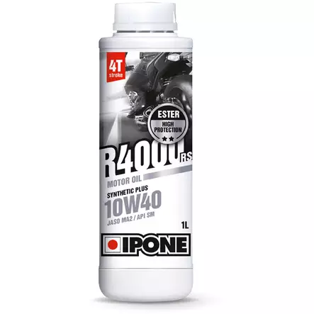 Moottoriöljy Ipone R4000RS 10W40 semi-synt. 1L - 4-tahti öljyt - 6438471279030 - 2