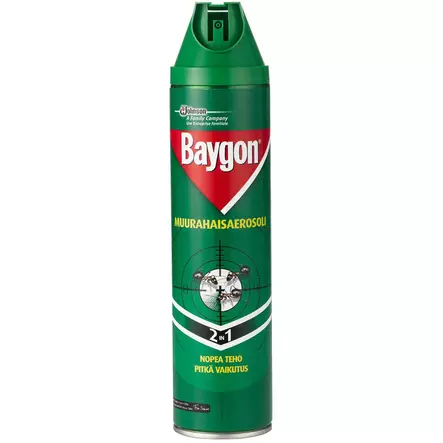 Muurahaisaerosoli Baygon 400ml - Muurahaismyrkyt ja tuholaiskarkotteet - 6414400024360 - 1