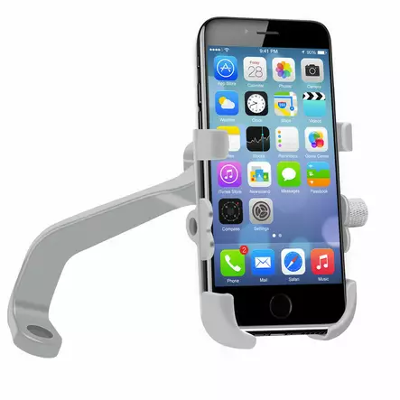 Puhelinteline ohjaustankoon USB-lataava - Puhelintelineet - 6438471003710 - 1