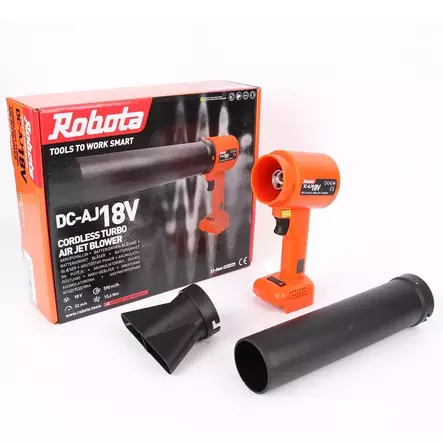 Robota akkutehopuhallin turbo dc aj18v runko - Lehtipuhaltimet - 6438212140360 - 1