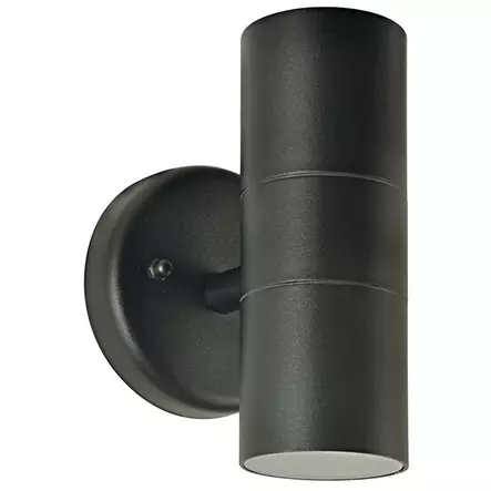 Musta seinävalaisin sisä ja ulkokäyttöön - Ulkoseinävalaisimet ja terassivalot - 6438140480330 - 1