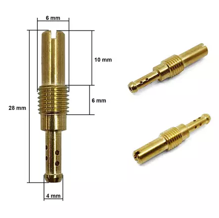 Keihin kaasuttimen tyhjäkäyntisuutin - Crossin ja mopon suuttimet - 6438471341300 - 2