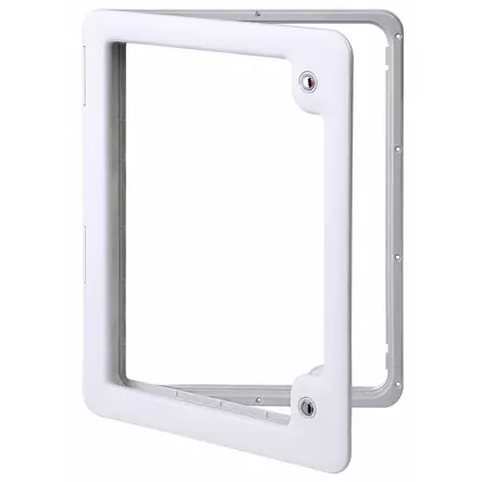 Thetford huoltoluukku 4 valkoinen 700x395mm - Caravan ovet, ikkunat ja luukut - 8710315571240 - 1