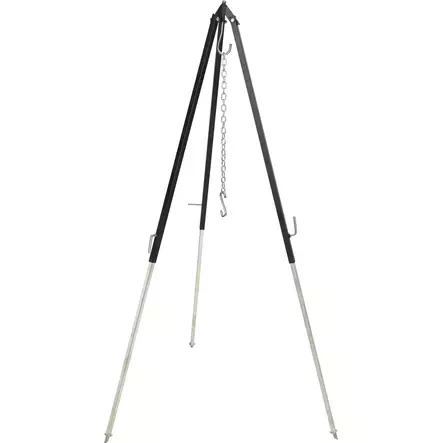 Tripod teline nuotiolle 150 cm terasrakenne - Grillaajan varusteet - 8720573760850 - 1
