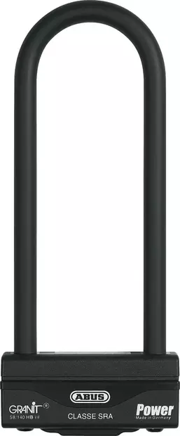 U-lukko ABUS Granit Power XPlus 58/140HBIII260 - Pienkoneen lukot ja -tarvike - 4003318328640 - 2