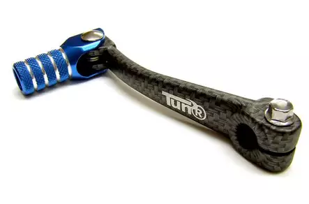 Vaihdepoljin Tec-X Carbon/Kuvio Sininen AM6 - Minarelli AM6 moottorin varaosat - 6438235015300 - 2