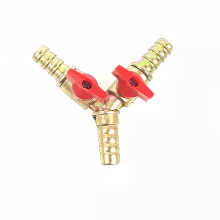 y-haara 10mm letkulle hanalla - Vesiletkuliittimet - 6438471006650 - 1