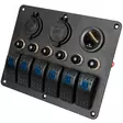 Arctic marine katkaisunpaneeli 12v veneeseen - Veneen pistorasiat ja katkaisijat - 6418536033050 - 1