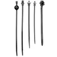 Ax4 nippusidevalikoima 140 kpl seitsemällä eri kiinnitysmallilla - Nippusiteet ja rst-nippusiteet - 6418536040850 - 1