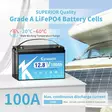 Lifepo4 180 ah tehoilla - LifePO4-akut - 6438471348040 - 2