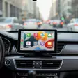 Ajonäyttö autoon carplay etu ja takakameralla - Tuulilasikamerat ja peruutuskamerat - 6418536034910 - 2