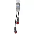 Kempten energiankulutusmittari 16 a 400 v kolmivaihe cee liittimillä ja lcd näytöllä - Sähkökeskustarvikkeet ja sulakkeet - 6438152085790 - 1