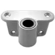 Hankainholkki laitakiinnitteinen 93x42 mm 2 kpl - Veneen airot ja venehankaimet - 6418536001240 - 1