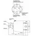 Hydrauliohjaus pumppu - Veneen hydrauliohjaussarjat - 1273200100 - 7