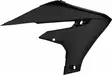 Ilmanohjainkatteet POLISPORT YZF250 19-/450 18- BK - Moottorikelkan vesipumput ja osat - 5604415083310 - 2