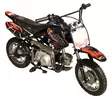 Istuin CRF Look musta 70-125cc - Crossin ja mopon penkit - 6419773693380 - 3
