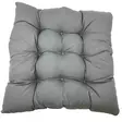 Istuintyyny harmaa 40x40cm - Pehmusteet - 6438168117560 - 1