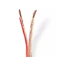 2x6,00mm2 kuparijohdin kaapeli - Kaiutinjohdot ja virtakaapelit - 5412810312320 - 1