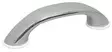Kahva SS 170x40mm 2 studs - Veneen kaidehelat ja kaideputket - M41-105-00 - 1
