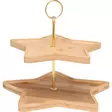 Jouluinen kerrostarjotin tähti 22 25 cm - Tarjoilukulhot ja tarjoiluastiat - 8720573360760 - 1
