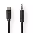 Nedis usb c 3,5 mm audiokaapeli 1 m - Liittimet, adapterit ja telakointiasemat - 5412810422210 - 1