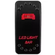 Kytkin rocker led 12 24v pun 5pin lisävalopaneelille - Auton katkaisimet - 6438471349900 - 1