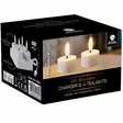 Neljä led lämpökynttilää - Led-kynttilät - 8721461153570 - 2