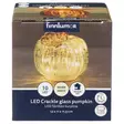 Kirkas lasikurpitsa 10 led valolla - Koriste-esineet - 6410416588520 - 4