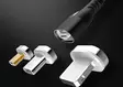 Magneettinen latausliitin Lightning USB - Puhelimen laturit - 6438471009200 - 2